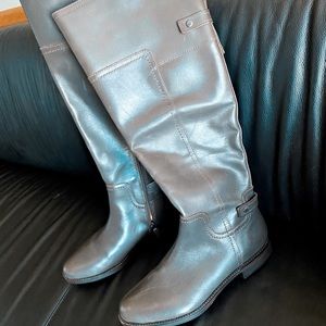 Gray Franco Sarto boots